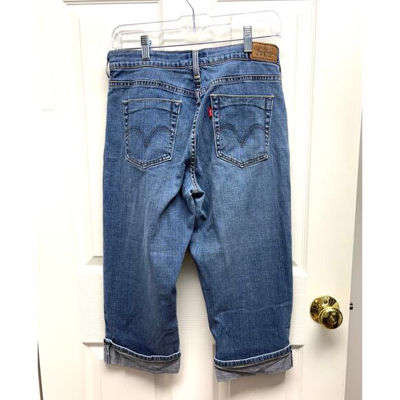 Levi's Jeans 515 Straight Leg Stitched Pockets 2013 Women's Size 10 or 30 32 - Picture 2 of 6